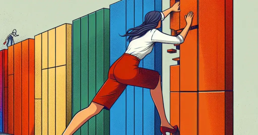 10 Hilarious Construction Projects Client Requests 1 Client request | A lady pushing the wall in pride colours.