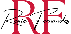 Renie Fernandes signature style logo